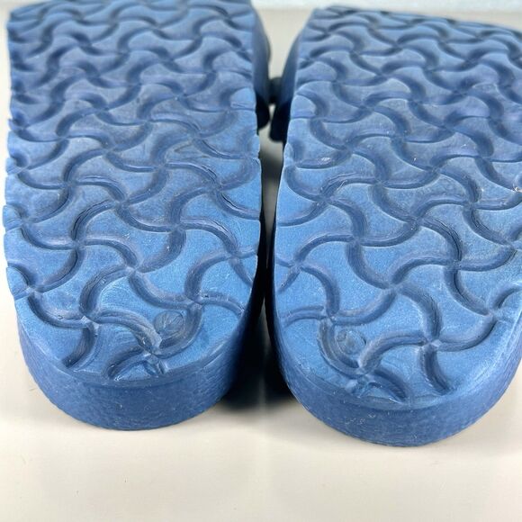 Women's Birkenstock Blue Madrid Eva Slip On Sandals Slides US Size 8-8.5 EU 39 - Picture 12 of 15